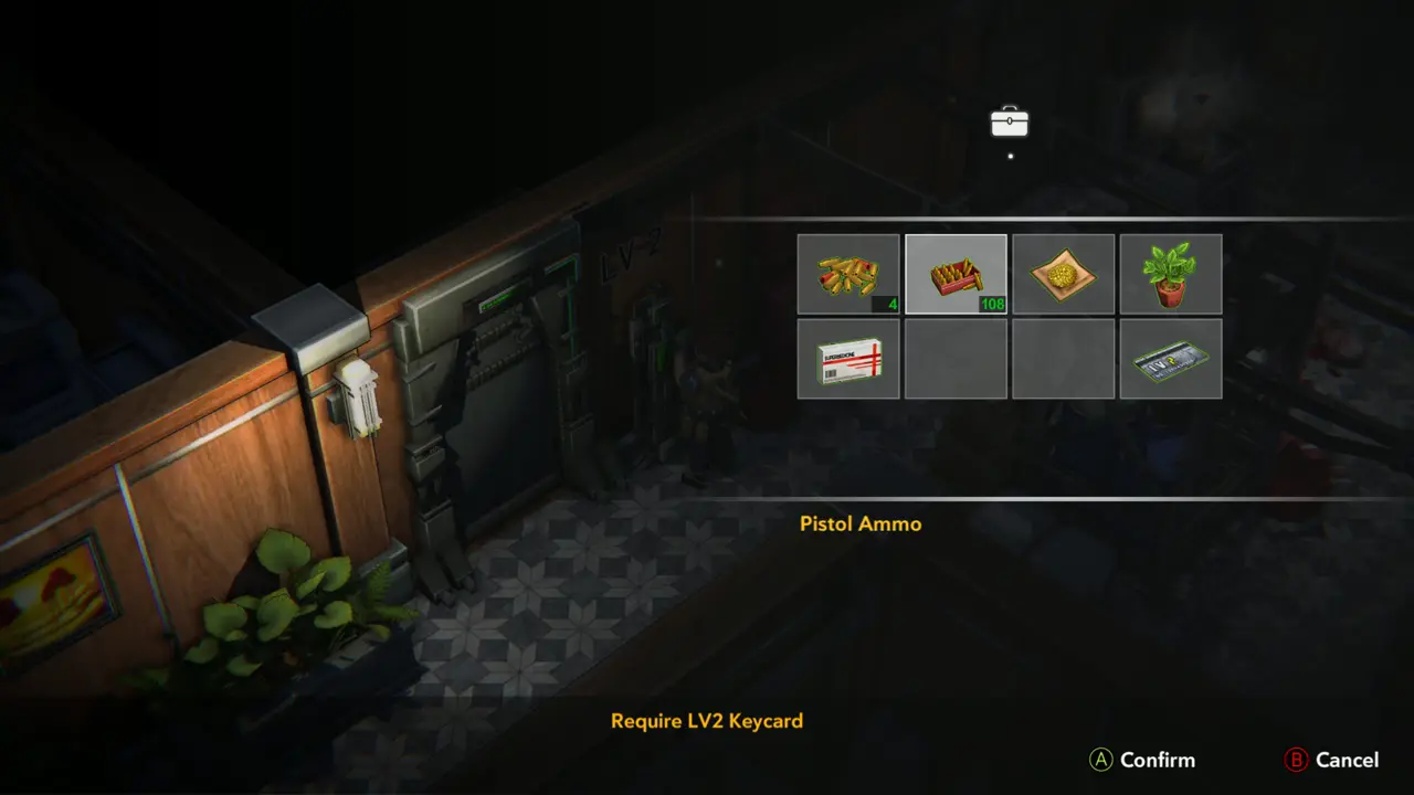 Require LV2 Keycard text