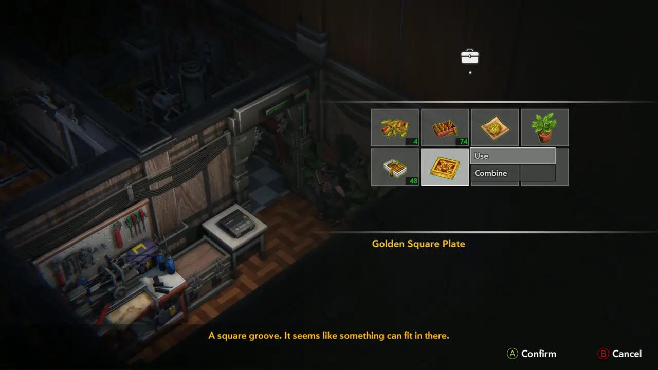 Plate use menu