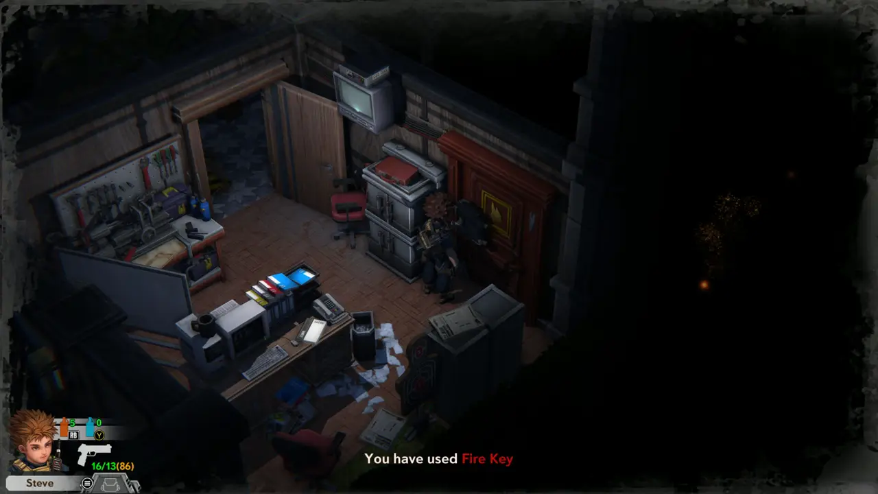 You have used Fire Key