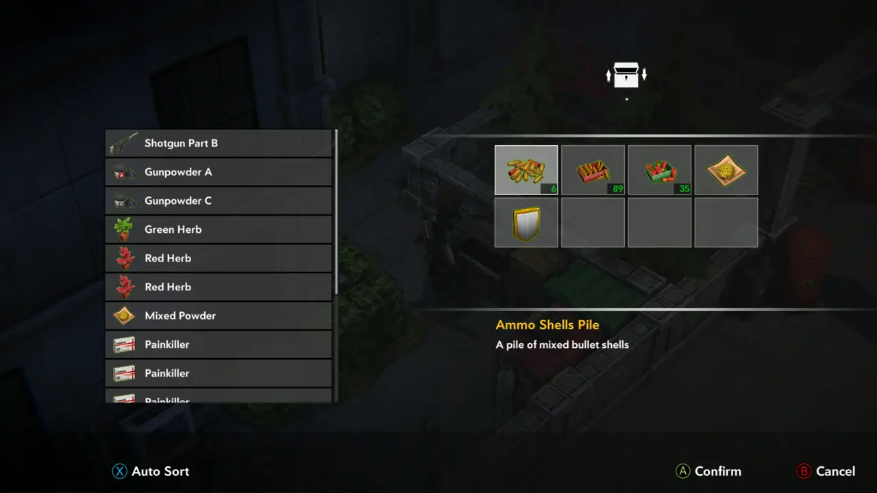 Storage box list