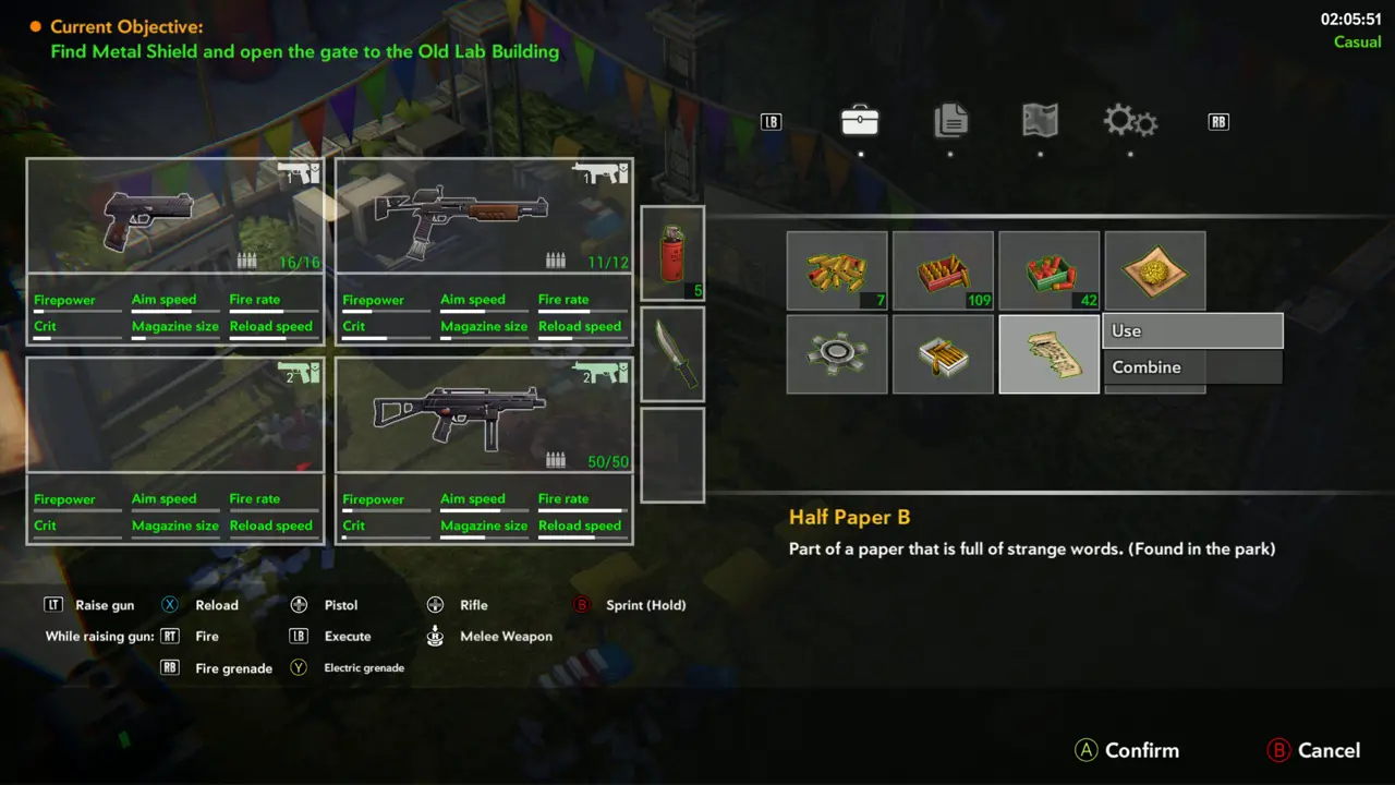Half Paper B in inventory