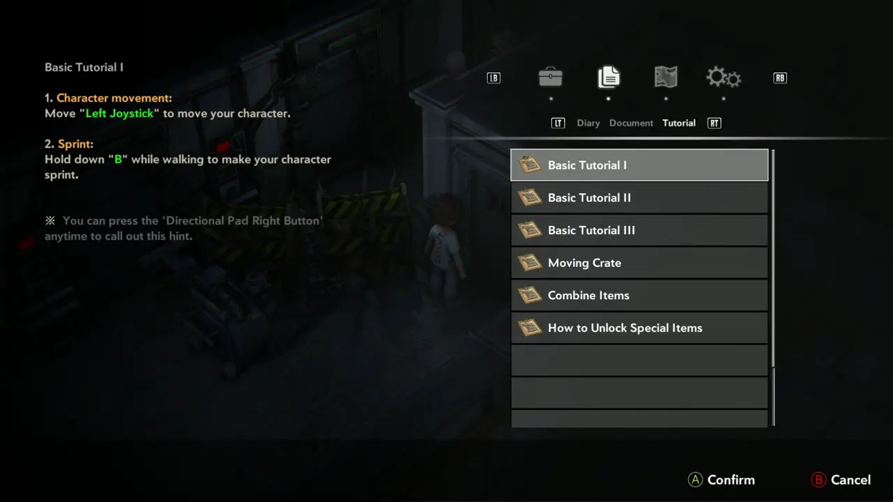 Tutorial list