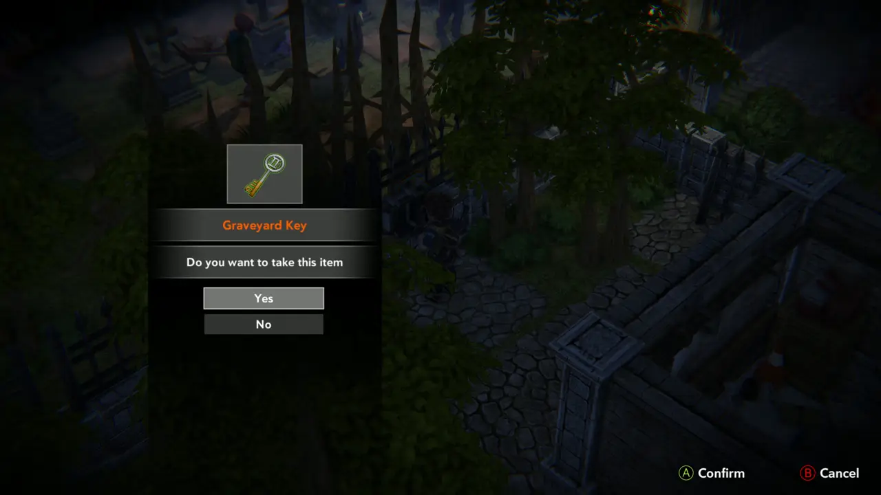 Graveyard Key prompt