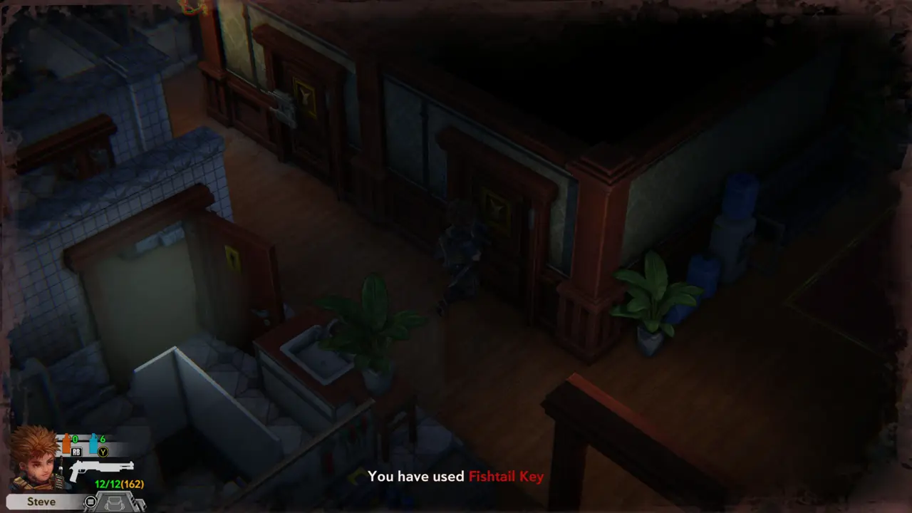 Fishtail Key used