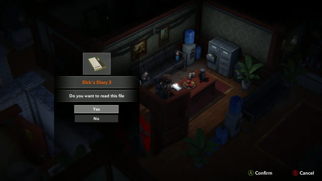 Dick's Diary 3 prompt
