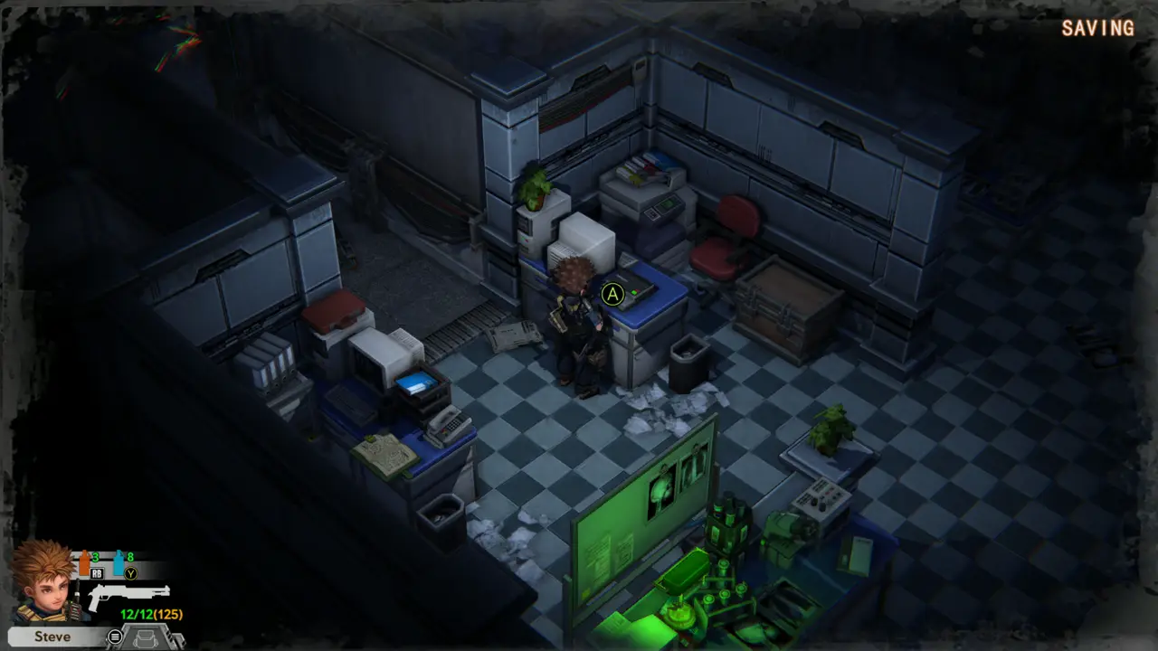 Saving in the lab room