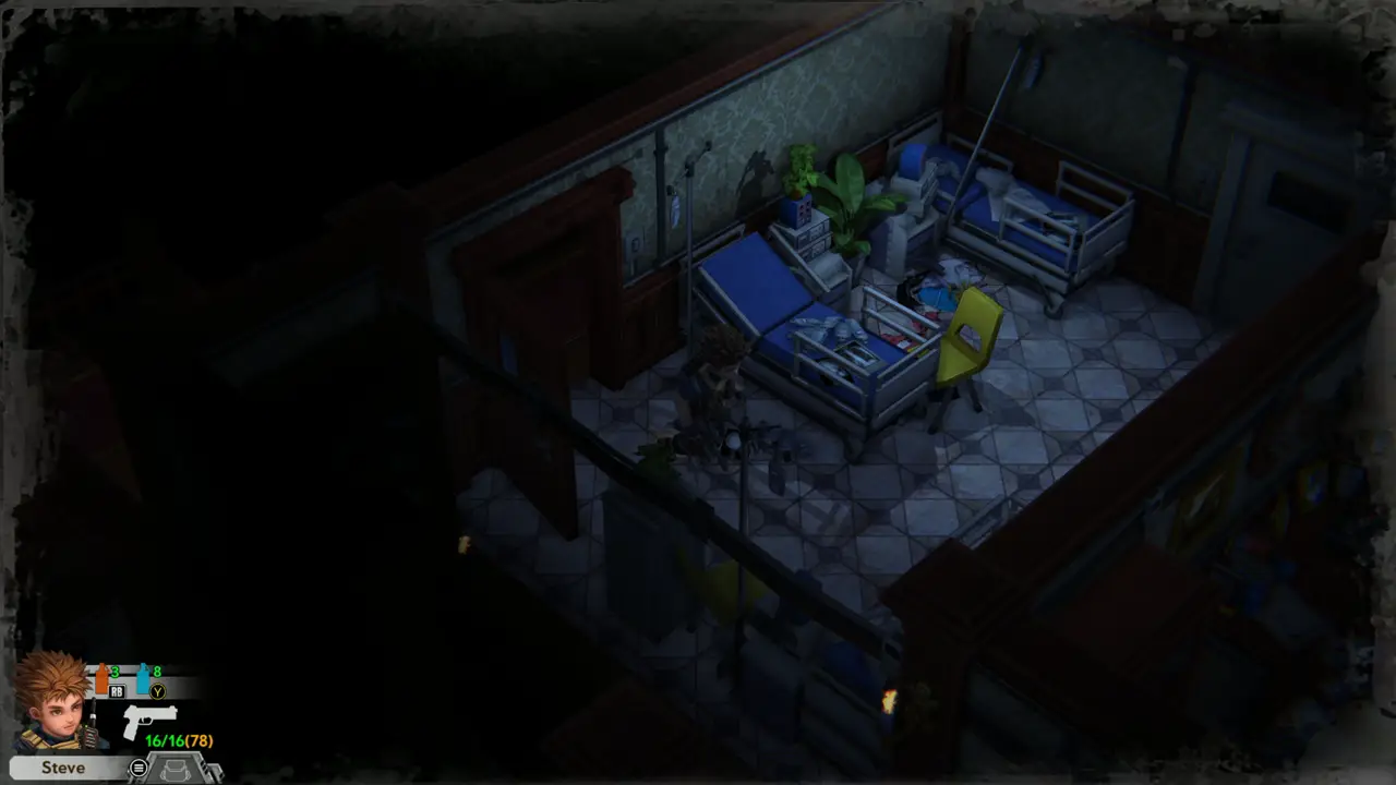 Hospital bedroom