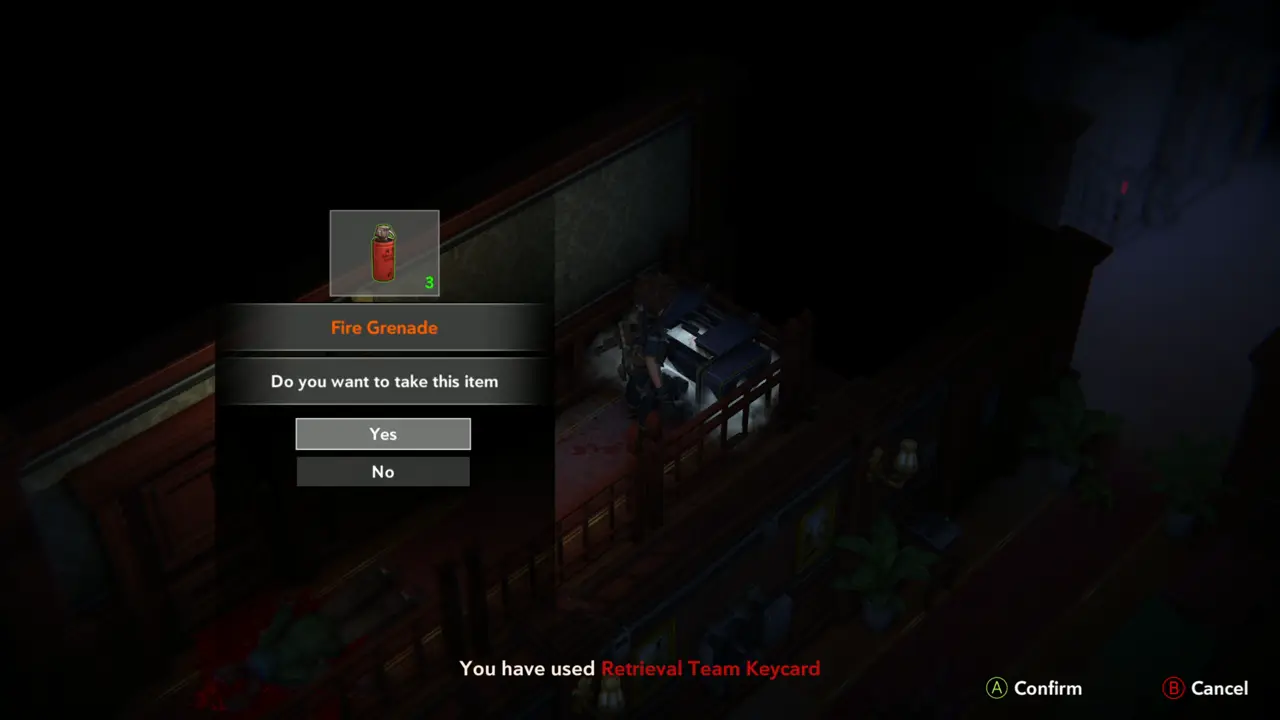 Fire Grenade x3 prompt