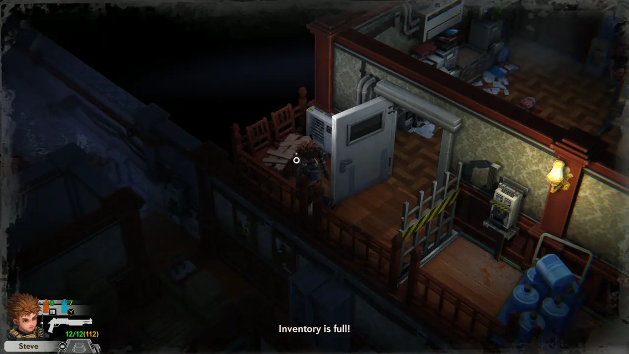 Inventory is full message