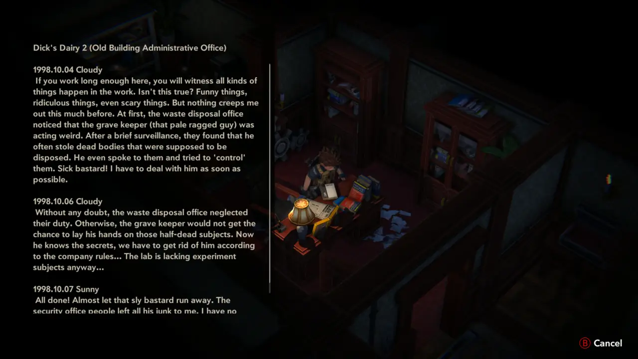 Dick's Diary 2 text