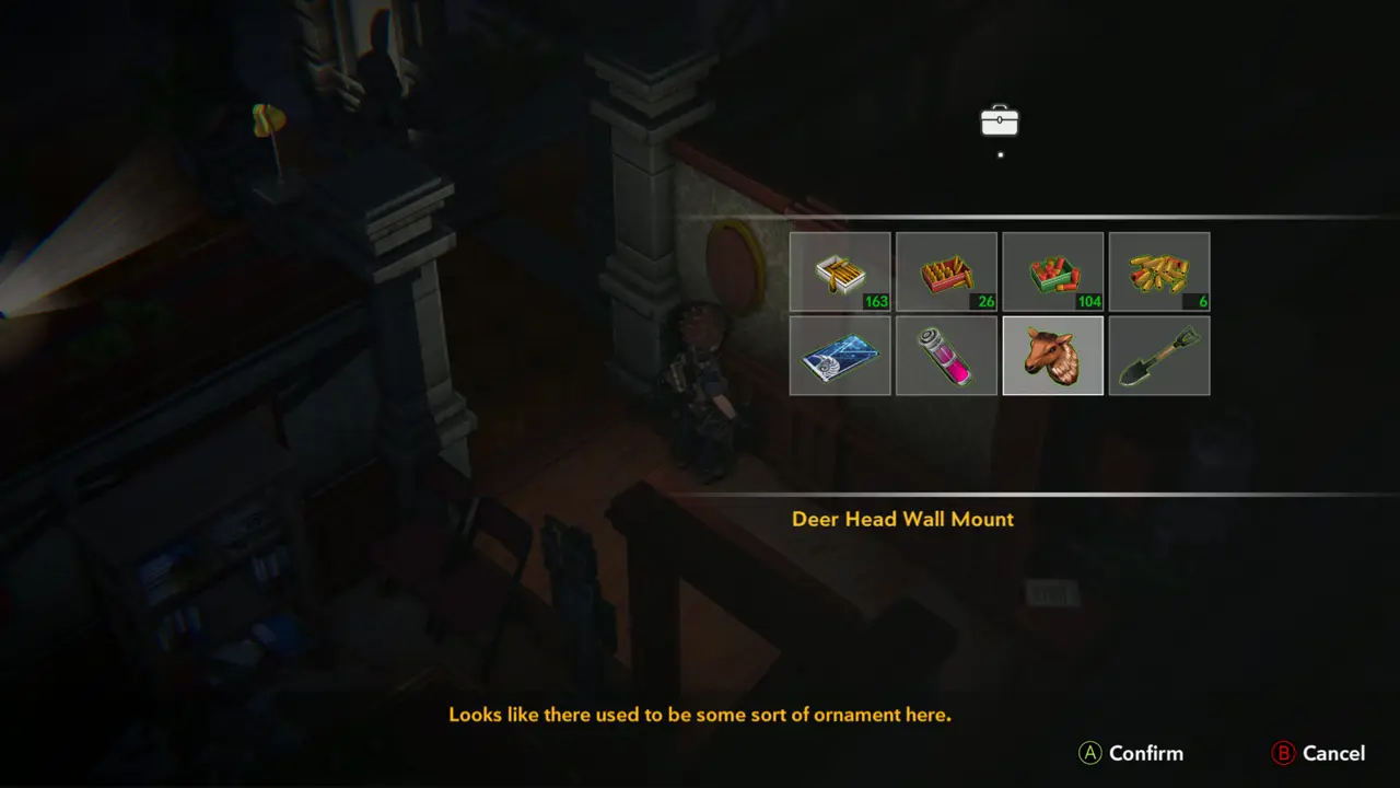 Deer Head Wall Mount text