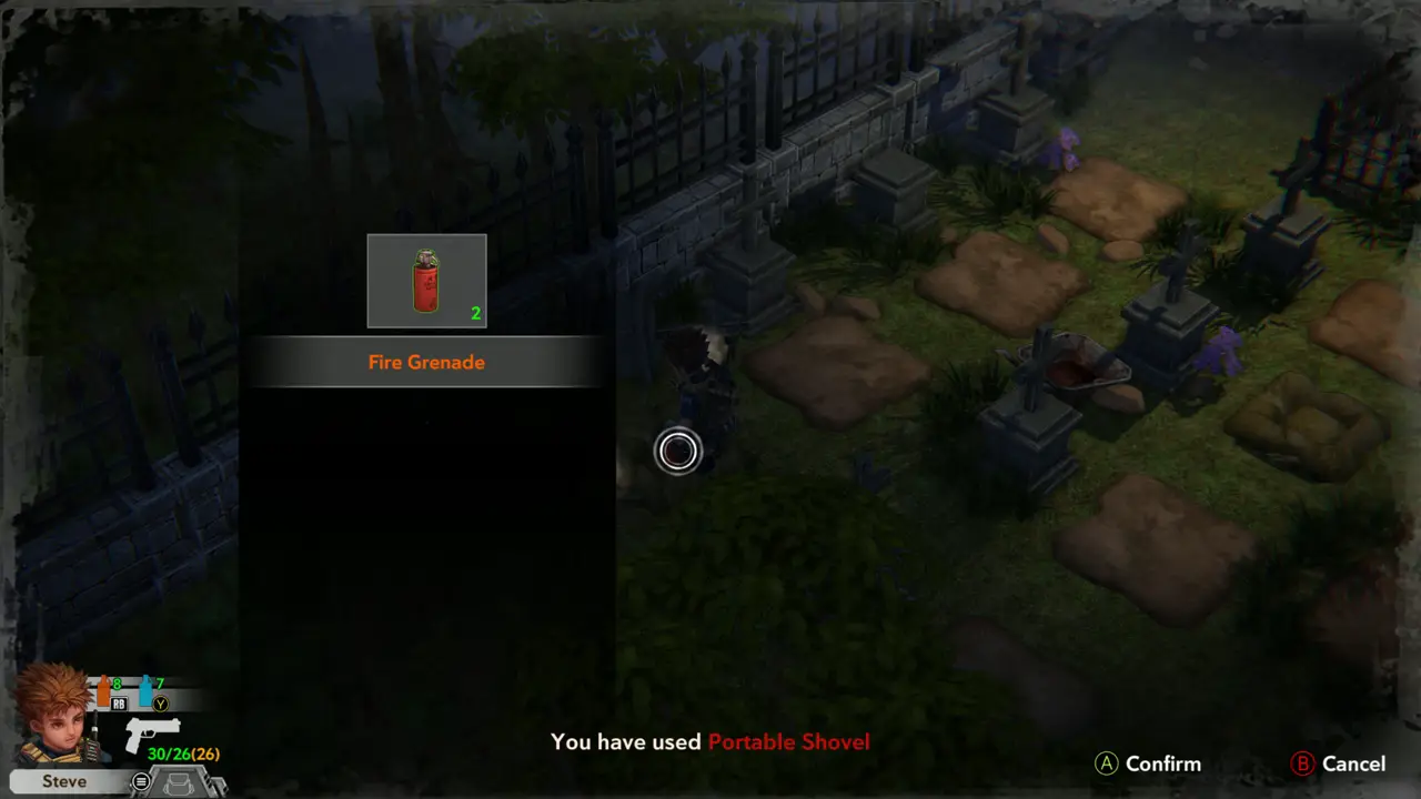 Fire Grenade x2 prompt