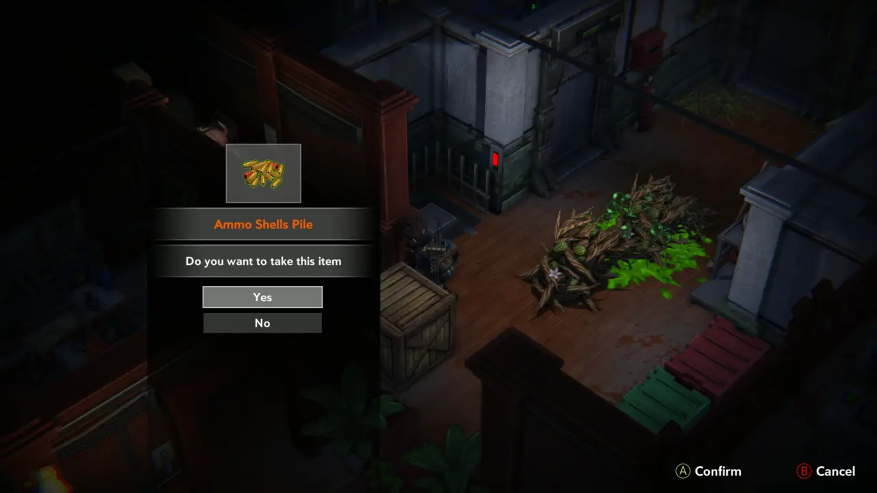 Ammo Shells Pile prompt