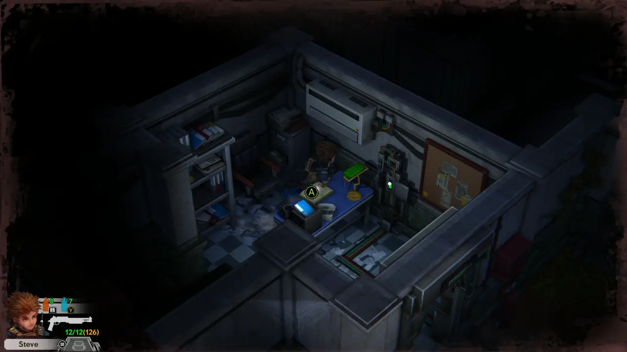 Interact at the desk