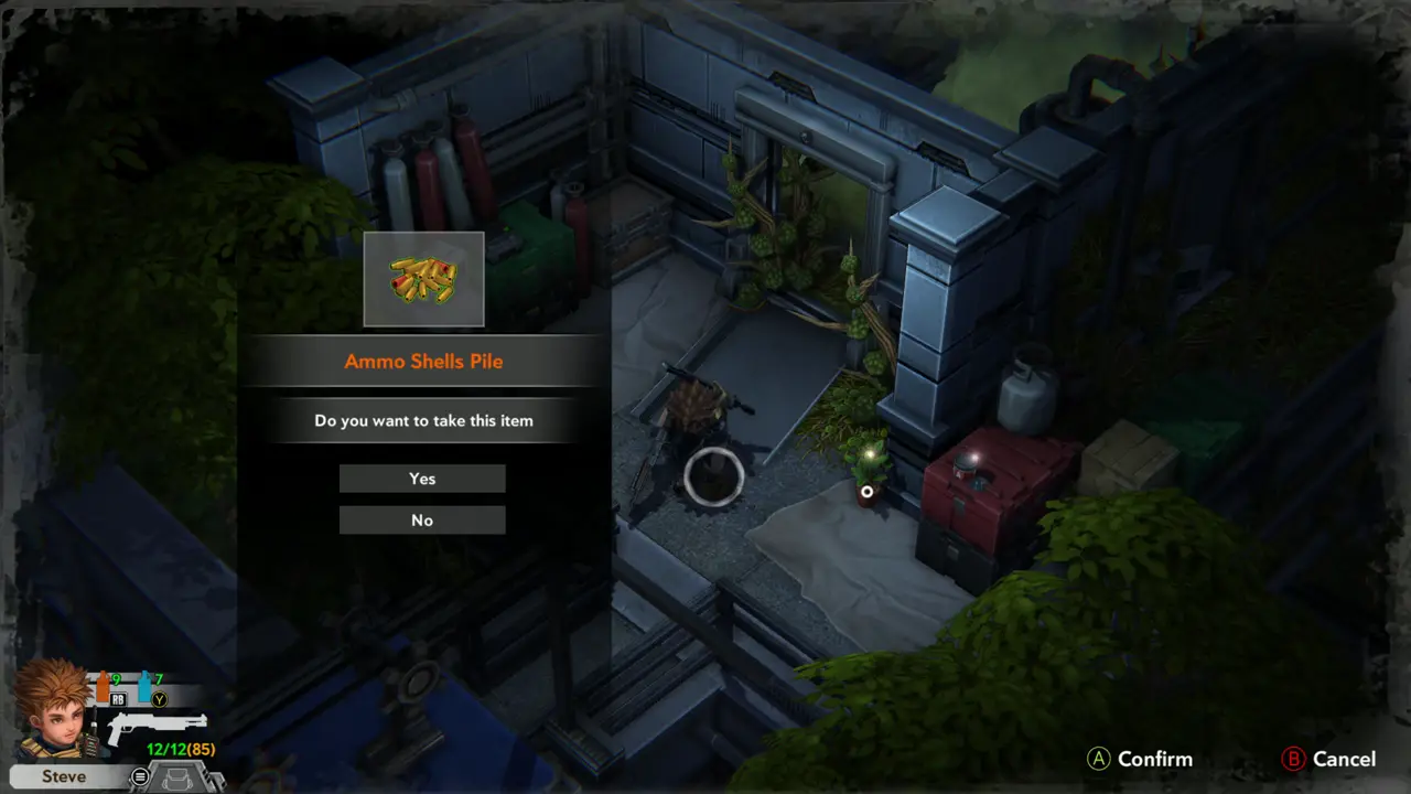 Ammo Shells Pile prompt