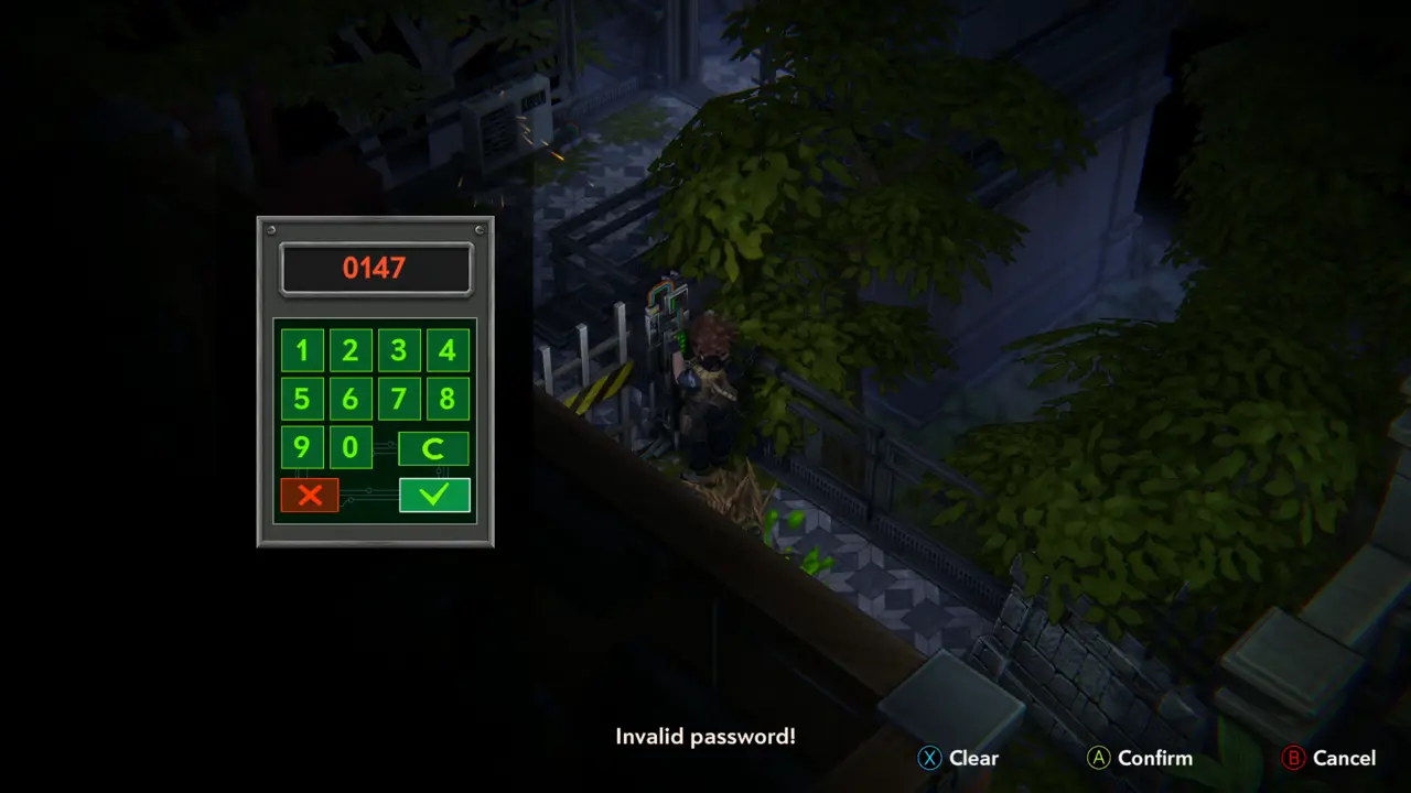 0147: Invalid password!