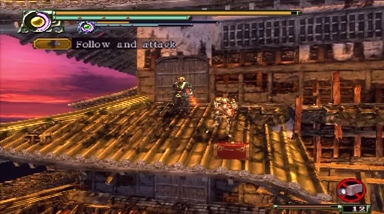 Oni of Peace chest, Azuchi Castle rooftop