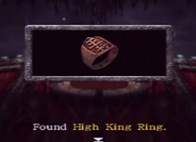Soki, Dark Realm level 70: High King Ring
