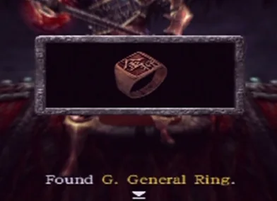 Tenkai, Dark Realm level 70: G. General Ring