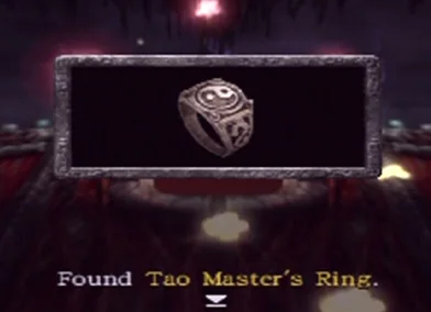 Tenkai, Dark Realm level 80: Tao Master's Ring
