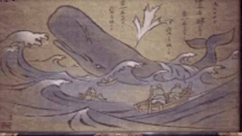 Stage 13 warehouse: the whale painting