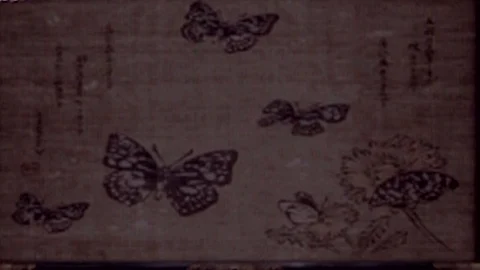 Stage 13 warehouse: the painting of six butterflies