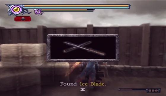 Puzzle box 32: reward found, Ice Blade