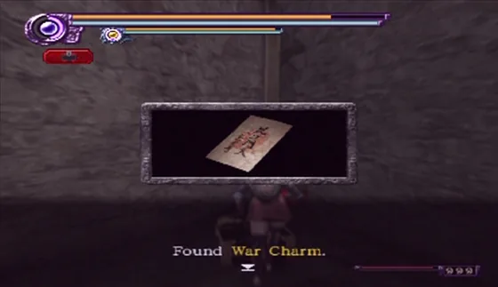 Puzzle box 35: reward found, War Charm