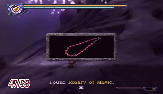 Puzzle box 47: reward found, Rosary of Magic