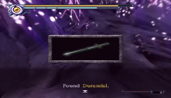 Puzzle box 48: reward found, Durandal