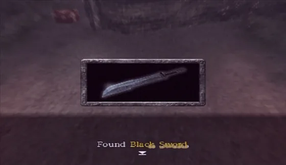 Test of Valor 5: gold reward: black sword