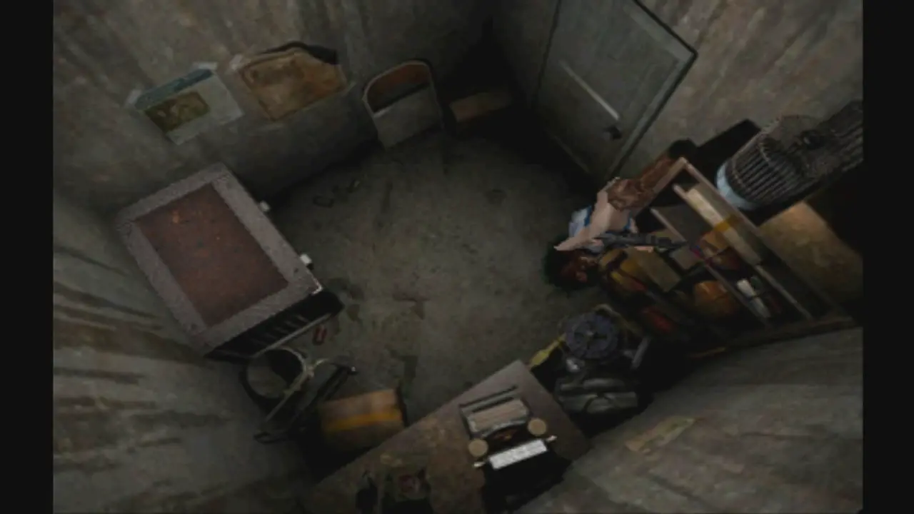 Save room before the police station