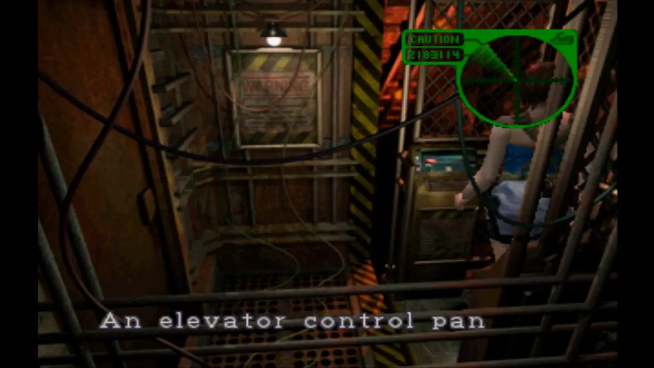 Maintenance elevator control panel
