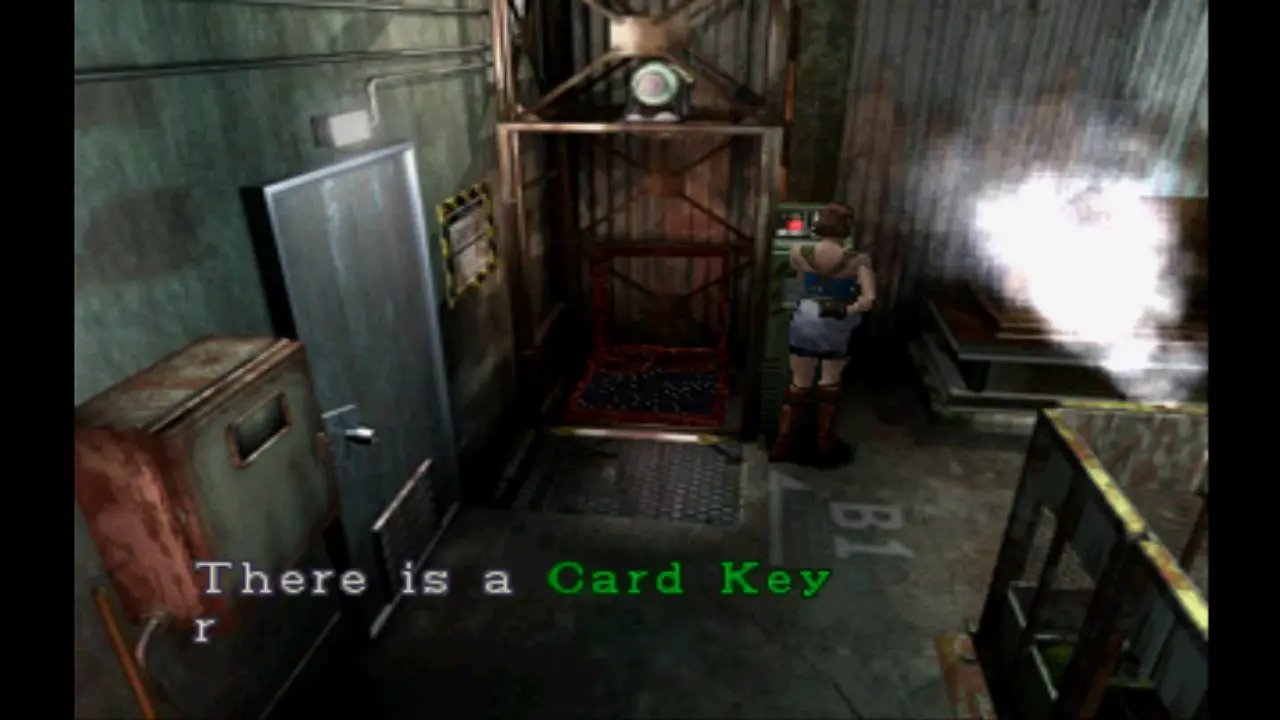 Lift with the card reader