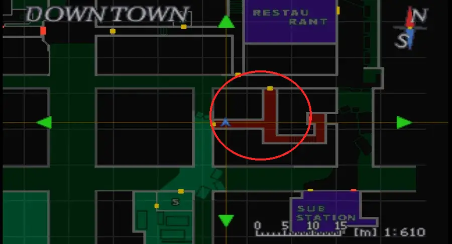 Resident Evil 3 Nemesis Downtown &mdash; step 11