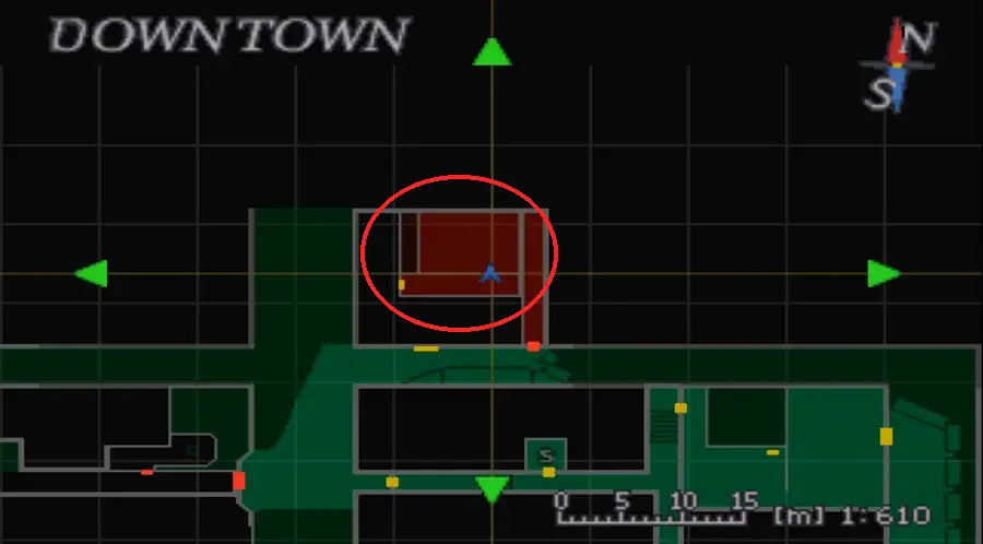 Where it lies on the map