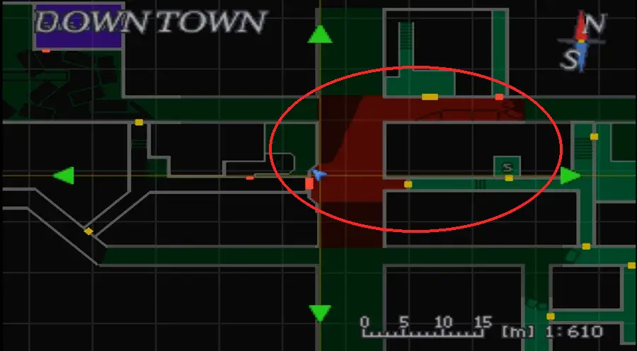 Resident Evil 3 Nemesis Downtown &mdash; step 29