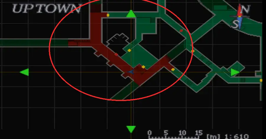Where it lies on the map