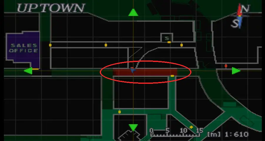 Where it lies on the map