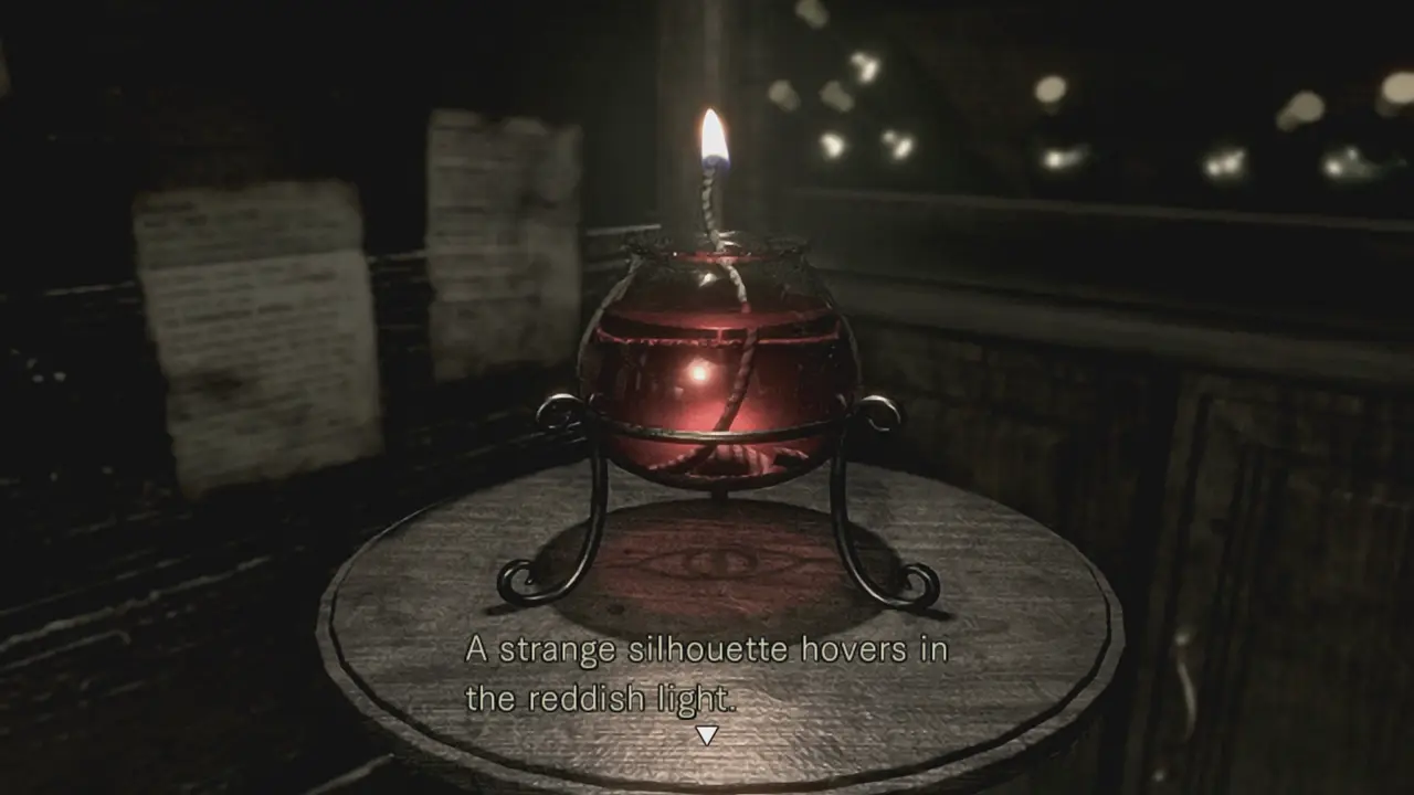 Red lamp eye
