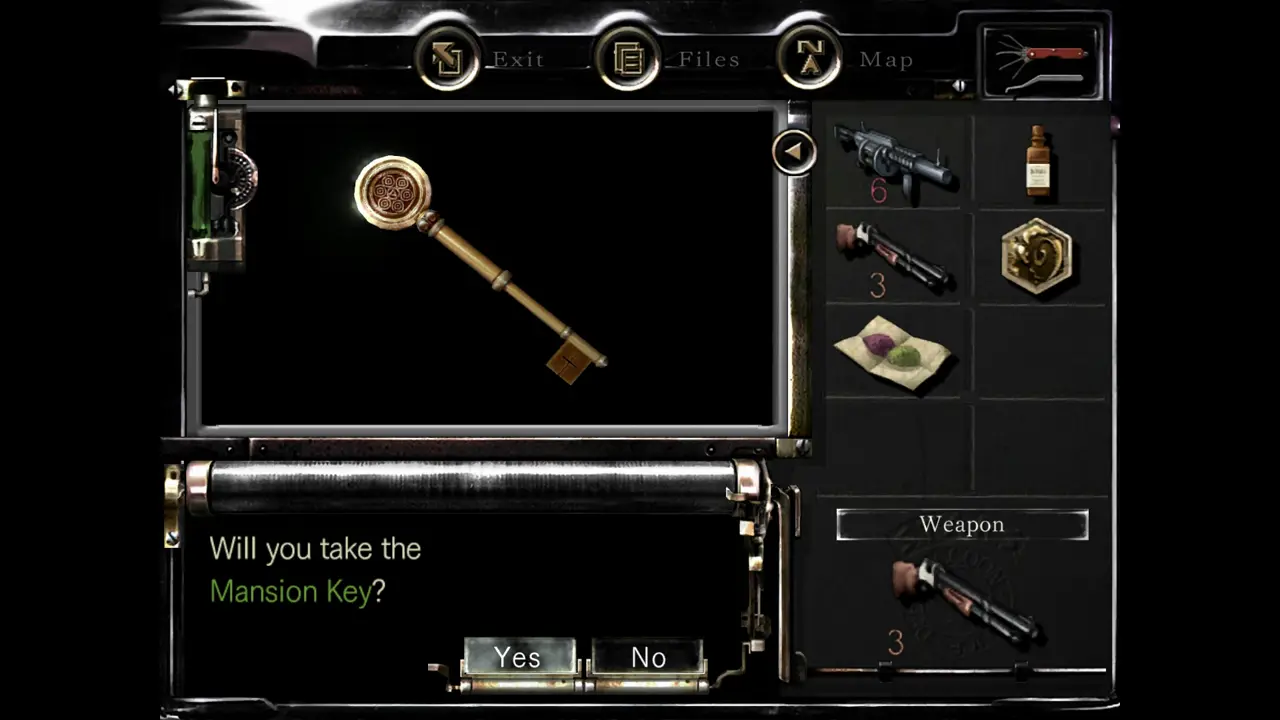 Shield Key pickup prompt