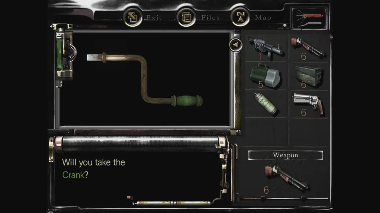 Square Crank pickup prompt