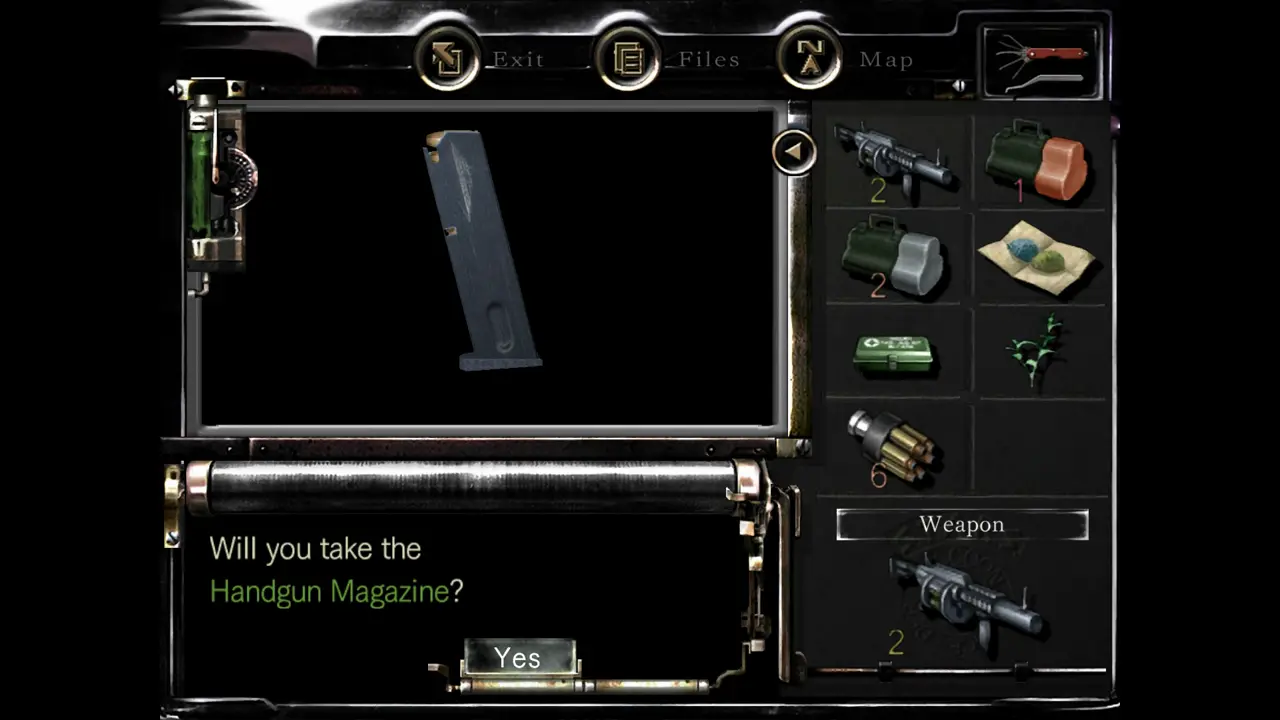 Handgun Magazine pickup prompt
