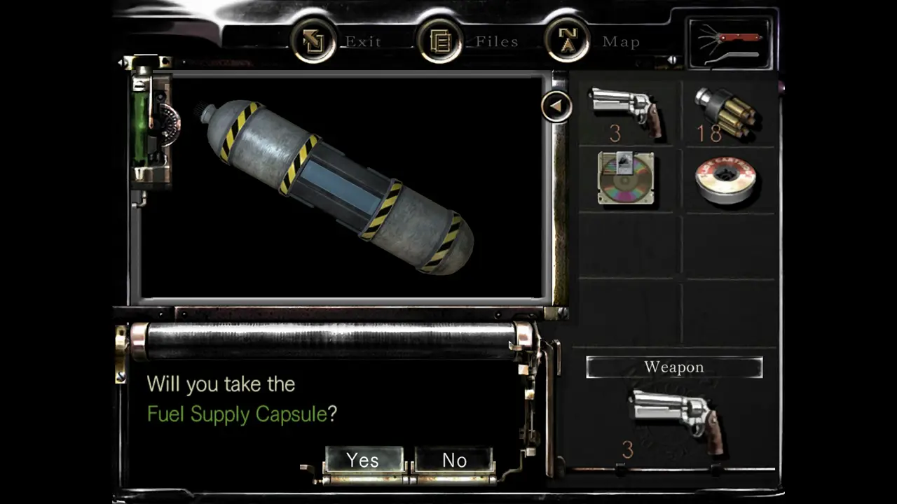 Fuel Supply Capsule prompt