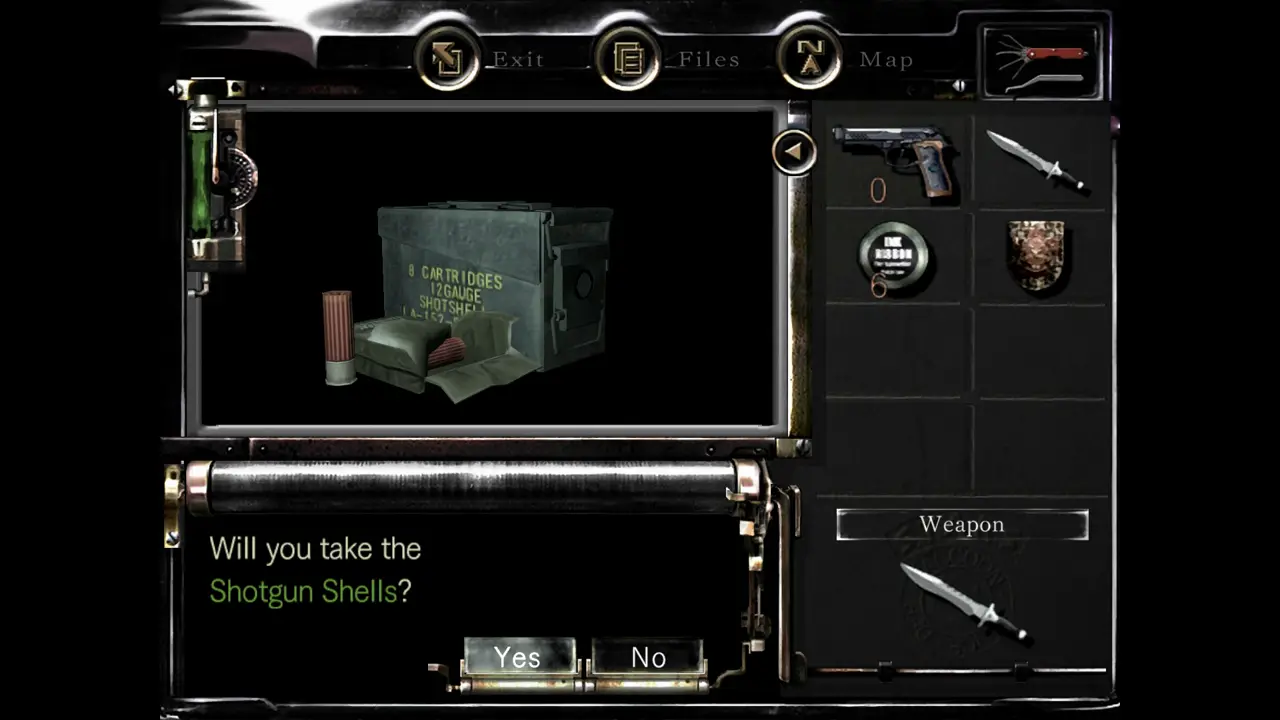 Shotgun Shells pickup prompt
