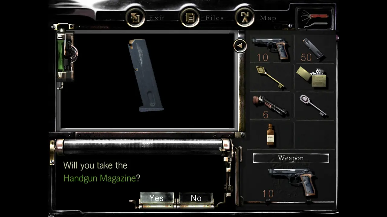 Handgun Magazine pickup prompt