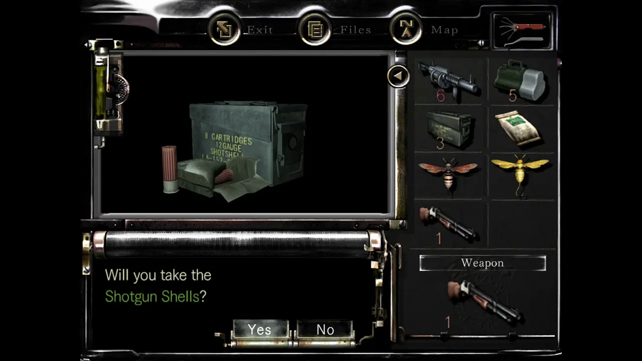 Shotgun Shells pickup prompt