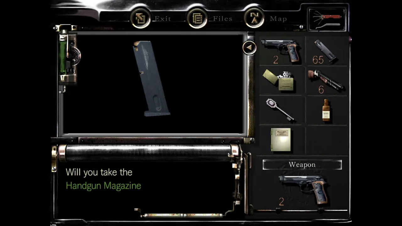 Handgun Magazine pickup prompt