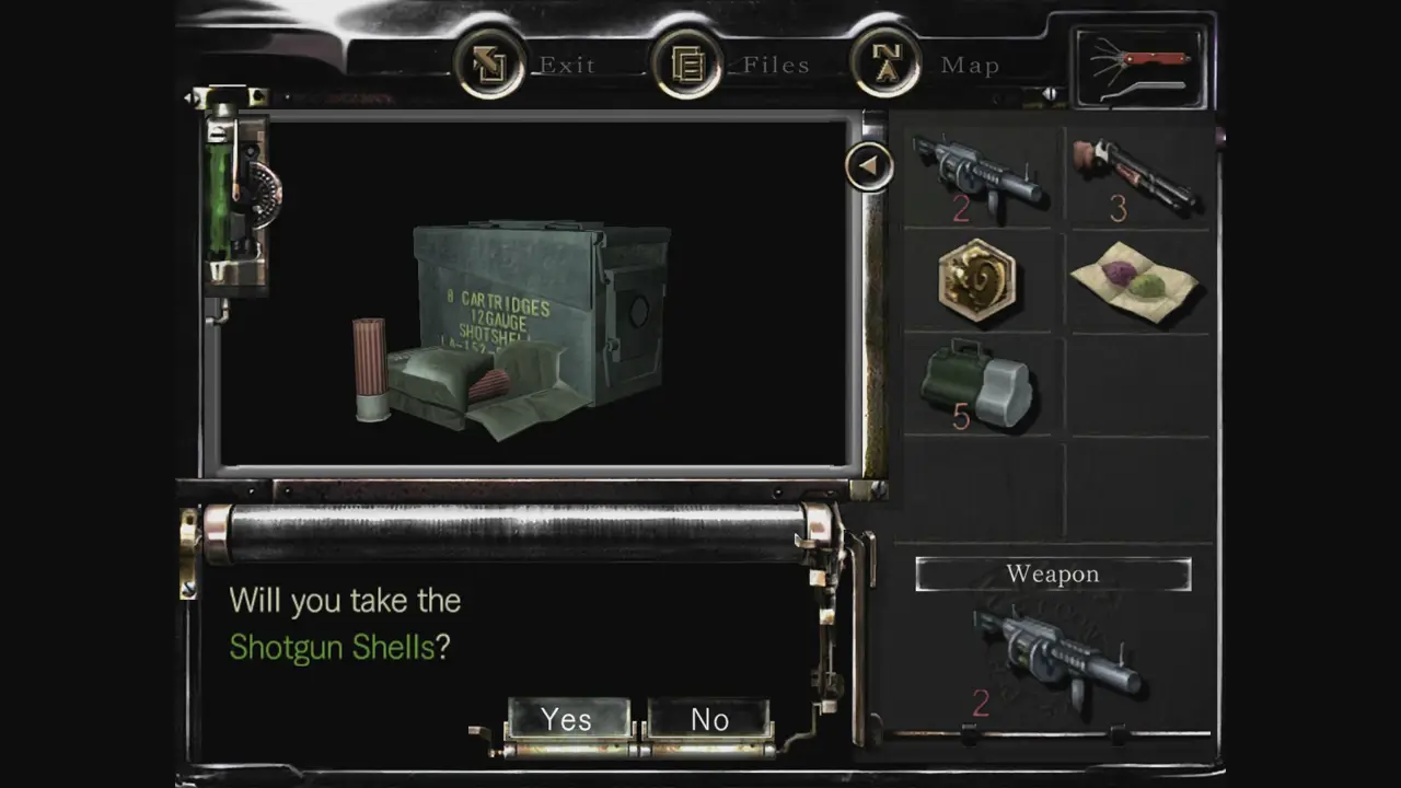 Shotgun Shells pickup prompt