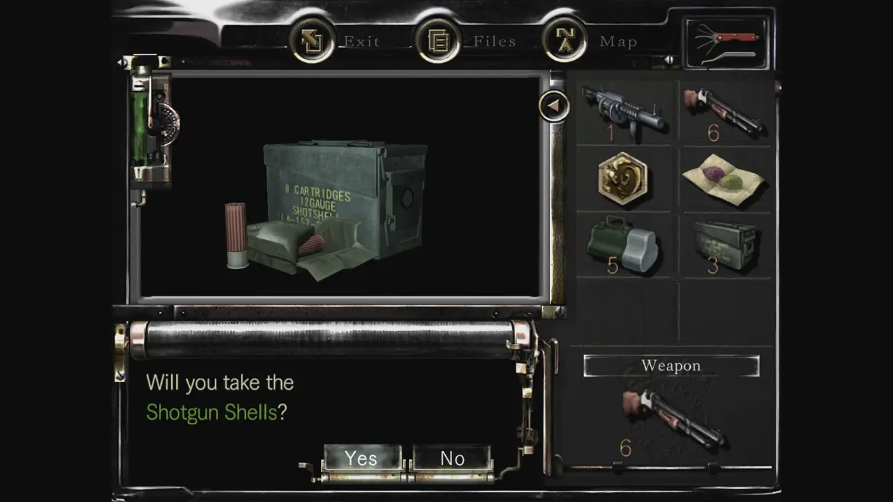 Shotgun Shells pickup prompt